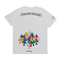 Cross Shirt White"Mult-Color"