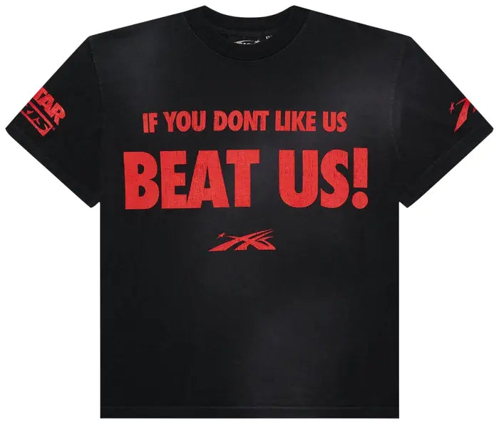 Beat Us! T-Shirt 'Black/Red'