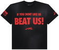 Beat Us! T-Shirt 'Black/Red'