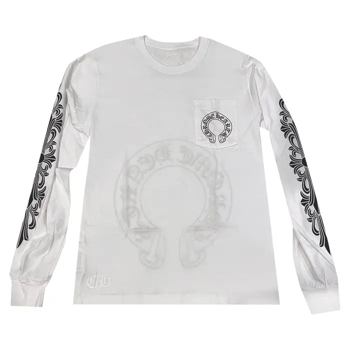 CH Floral Long-Sleeve 'White/Black'