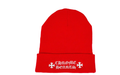 Cross Beanie"Red"