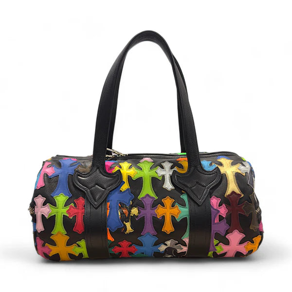 CH Multicolor Cross Patch Duffle Bag