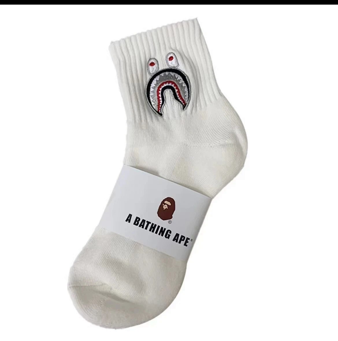Ape Socks White"Shark"