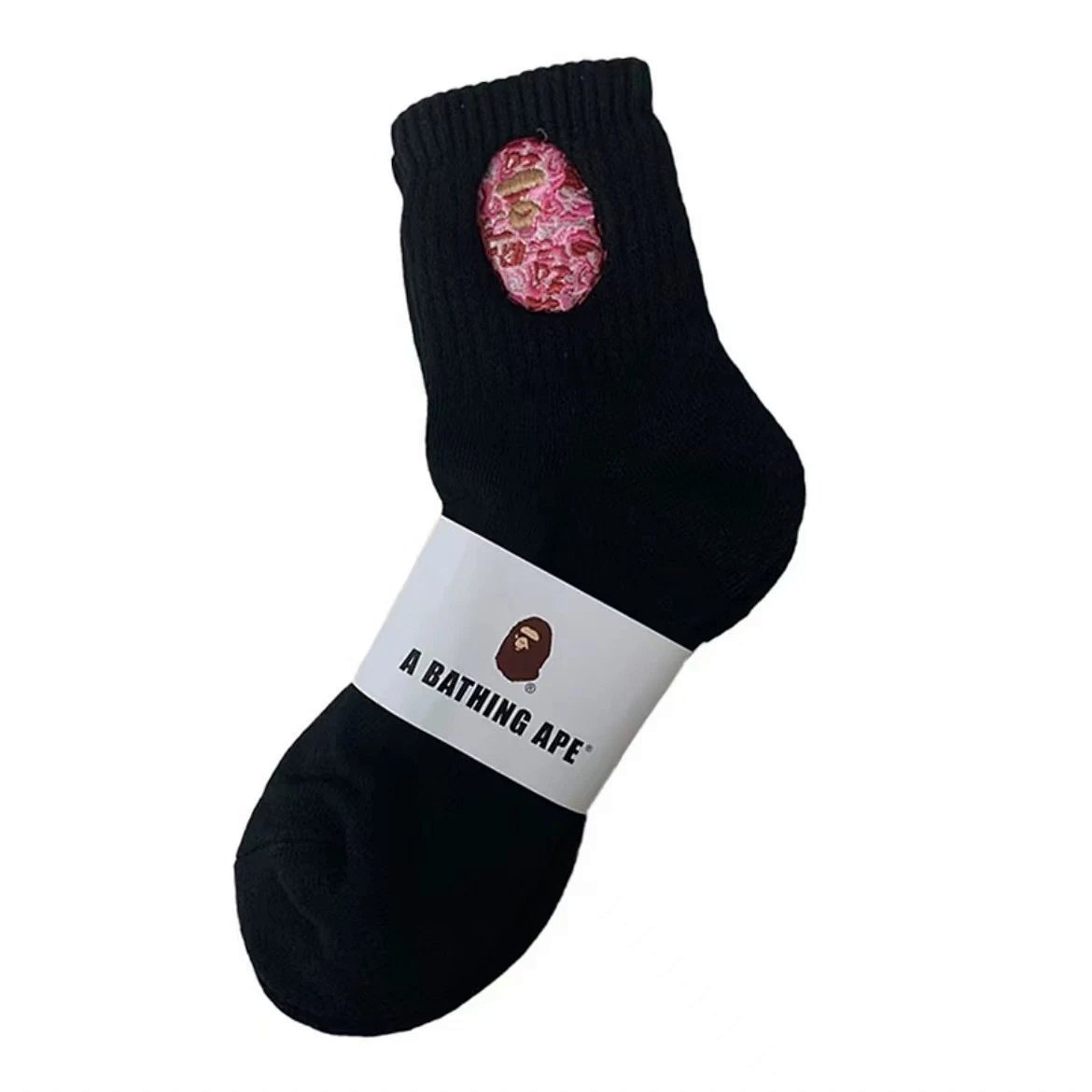 Ape Socks Black"Pink"
